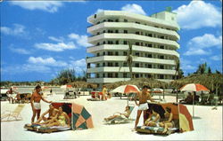 Three Crown Hotel And Court, Lido Beach Postcard