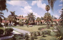 Wedgwood Inn's El Rancho Motor Lodge, 1701 4th Street South On Florida Route 687 Postcard