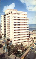 The World's Finest Resort Hotel, On the Ocean, 32nd to 33rd Street Miami Beach, FL Postcard Postcard