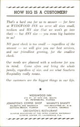 Wedgwood Inn, 4th St. at 18th Ave. South Postcard