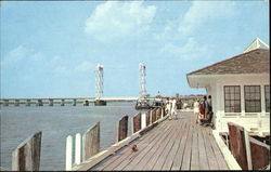 Drawbridge Across Frederica River Postcard