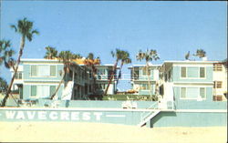 Wavecrest Apartments, 115 S. Ocean Ave Postcard