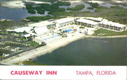 Causeway Inn, Courtney Campbell Causeway - Route 60 Postcard