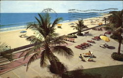 Treasure Island's Fabulous White Sand Beach, Gulf of Mexico Scenic, FL Postcard Postcard