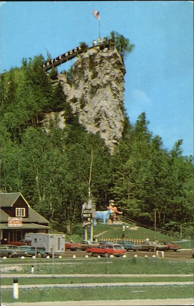 Paul Bunyan At Castle Rock Saint Ignace Michigan