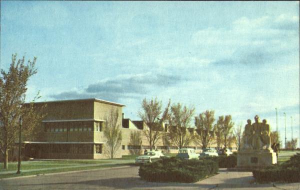 Vocational School And Monument To Father Flanagan Boys Town Nebraska