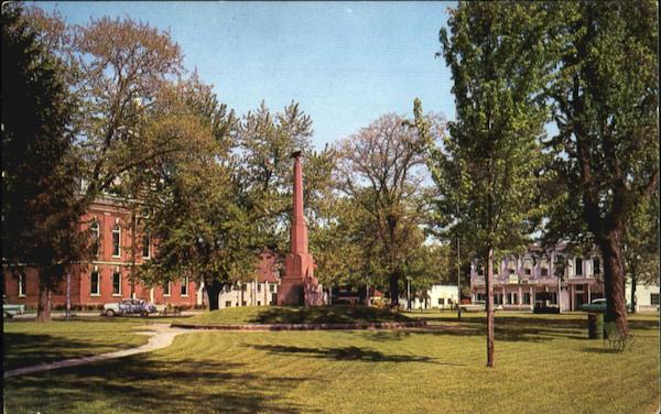 Public Square Milan Ohio