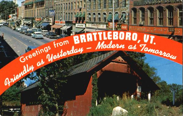 Main Street Brattleboro Vermont