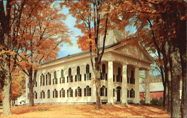 Windham County Court House, Route 30 Newfane Vermont