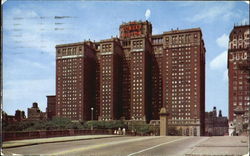 The Conrad Hilton Hotel Postcard