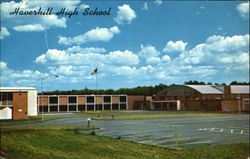 Haverhill High School Postcard