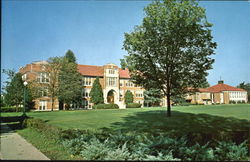 Cambridge Hall And The Student-Faculty Center New Concord, OH Postcard Postcard