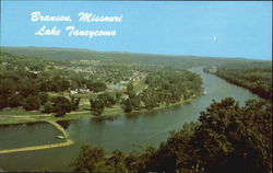 Scenic View Of Branson On Lake Taneycomo Postcard