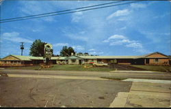 Sunset Plaza Motel Postcard