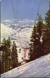 Sun Valley From The Top Of Canyon Lift Postcard