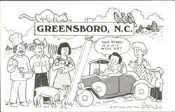 Greensboro, N.C. North Carolina Postcard Postcard