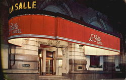 La Salle Hotel Postcard