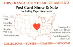 Heart Of America Post Card Collector's, Inc., 914 E 48th Street Postcard