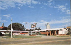 The Plains Motel, US Highway 64 Cherokee, OK Postcard Postcard