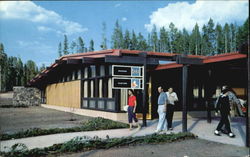 Canyon Lodge Administration Building In Canyon Village Yellowstone National Park Postcard