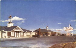Covey's Little America-Wyoming, U.S. Hiway 30 Postcard