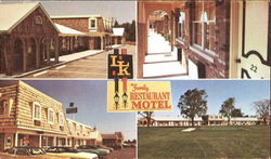 L K Motel And Restaurant Ashland, OH Postcard Postcard