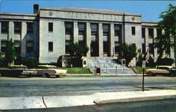 County Courthouse, 2nd Street In Downtown Postcard
