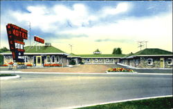 Front Royal Motel Postcard