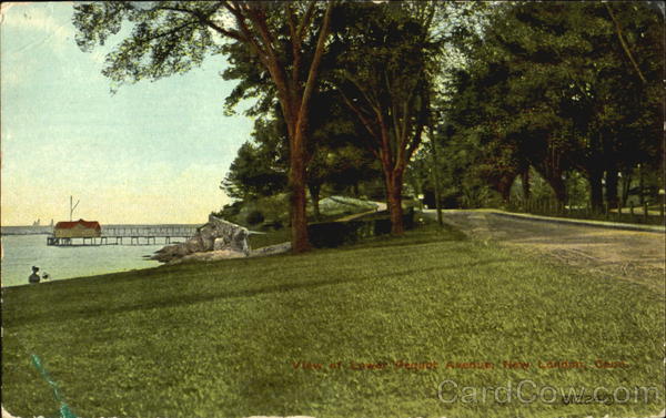 View Of Lower Peguot Avenue New London Connecticut