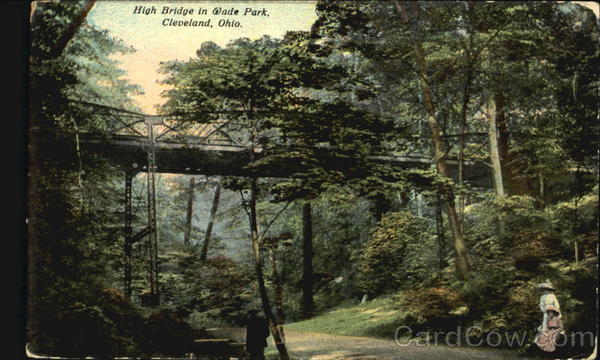 High Bridge In Wade Park Cleveland Ohio