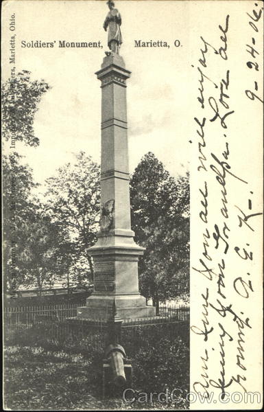 Soldiers' Monument Marietta Ohio