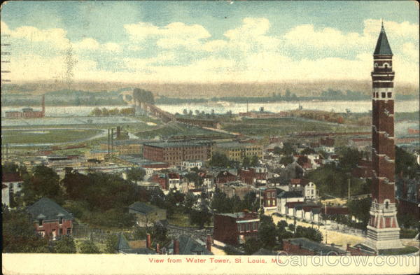 View From Water Tower St. Louis Missouri