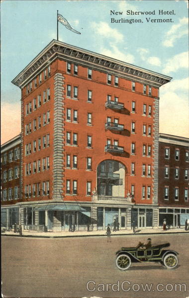 New Sherwood Hotel Burlington Vermont