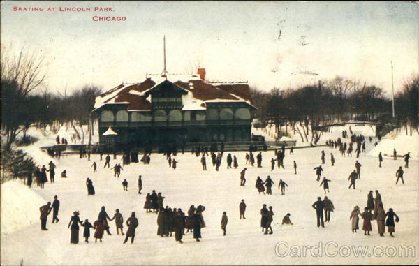 Skating At Lincoln Park Chicago Illinois