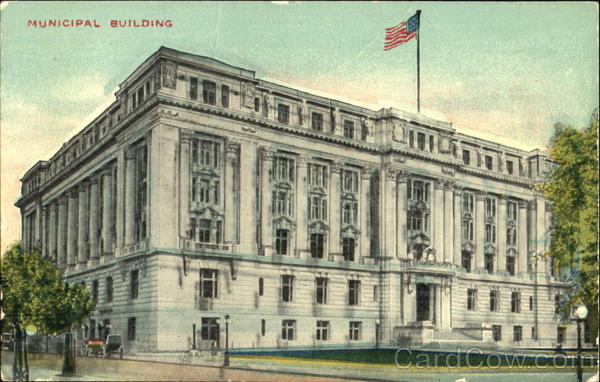 The Municipal Building, Pennsylvania Avenue and 14th Street Washington District of Columbia