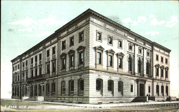 New England Conservatory Of Music Boston Massachusetts
