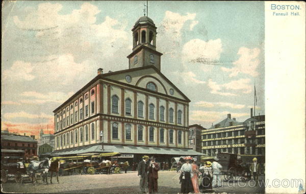 Faneuil Hall Boston Massachusetts