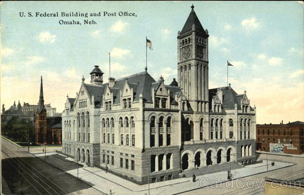 U. S. Federal Building And Post Office Omaha Nebraska