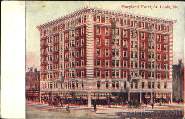 Maryland Hotel St. Louis Missouri