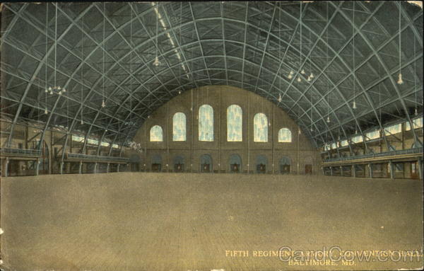 Fifth Regiment Armory, Convention Hall Baltimore Maryland