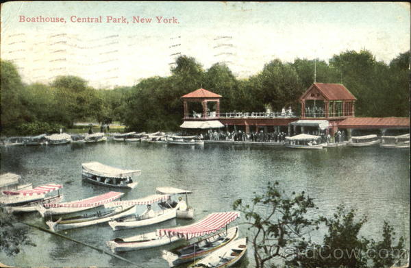 Boathouse, Central Park New York