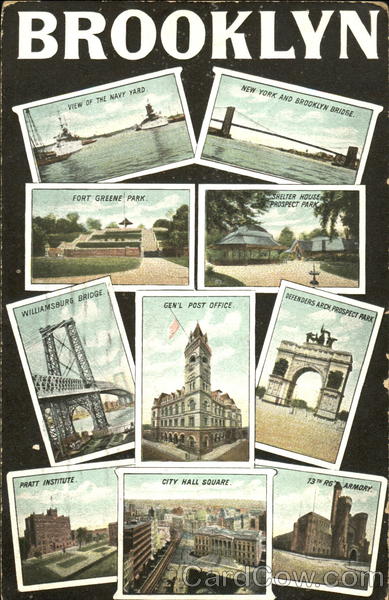 Brooklyn View Of The Navy Yard New York