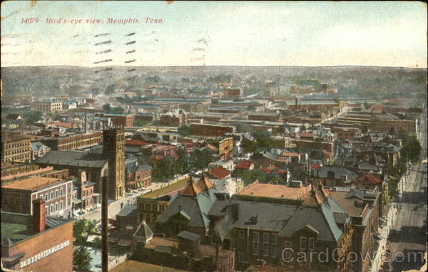 Bird's-Eye View Memphis Tennessee