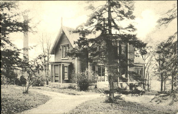 Boyer Cottage Through The Pines, Wells College Aurora New York