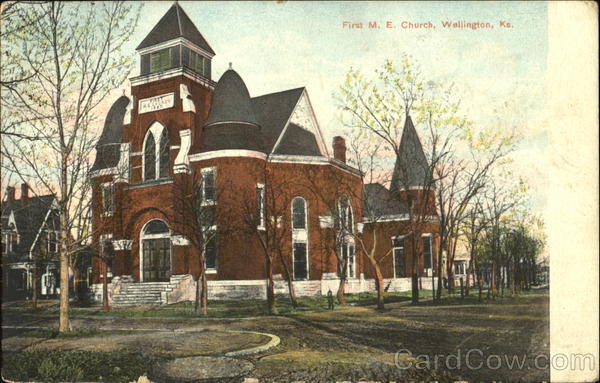 First M. E. Church Wellington Kansas