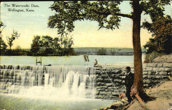The Waterworks Dam Wellington Kansas