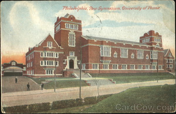New Gymnasium, University of Penna Philadelphia Pennsylvania