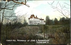 Residence Of John D. Rockefeller, Forest-Hill Postcard