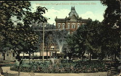 Washington Park And Sloane Home Postcard