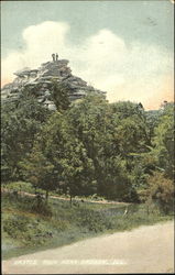 Castle Rock Oregon, IL Postcard Postcard